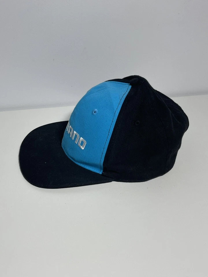 Gorra trasera a presión Shimano Fishing negra y azul talla única  Foto 2 de 4