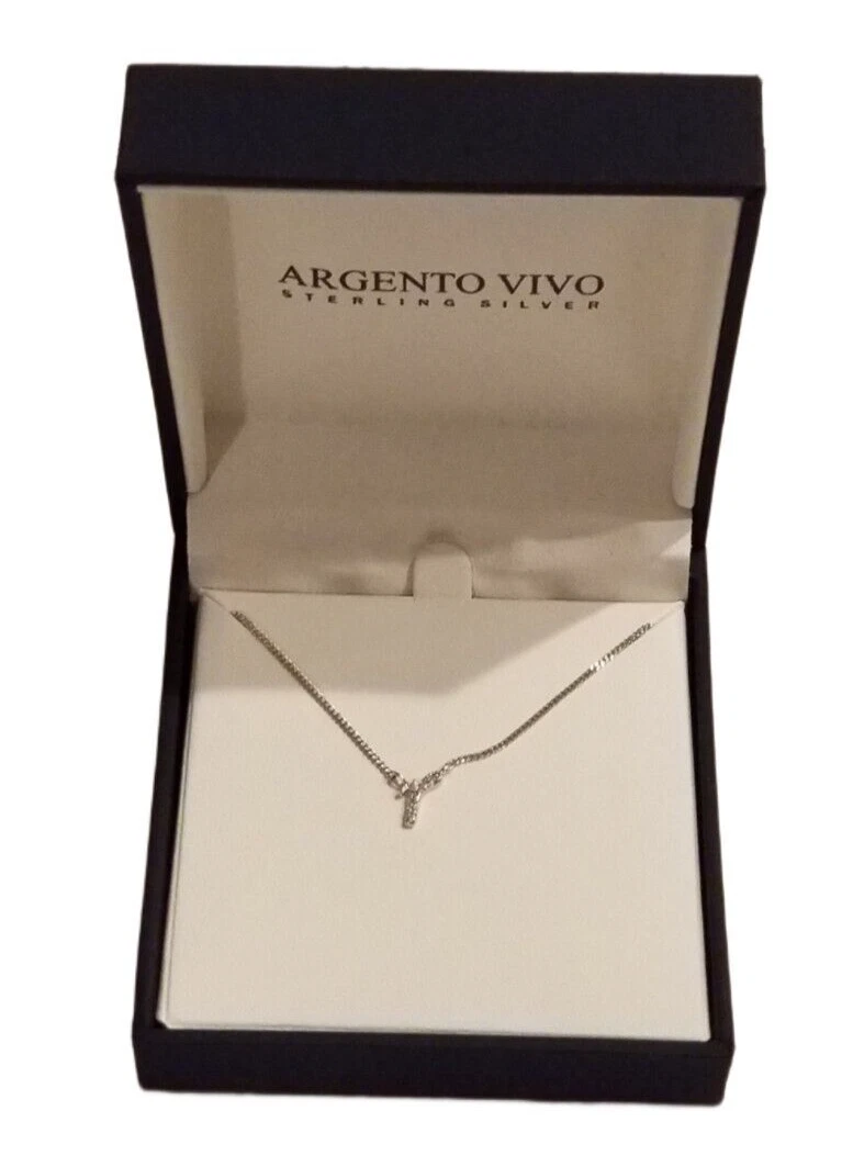 Argento 2024 initial necklace