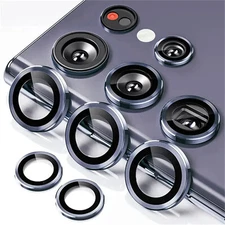 For Samsung Galaxy S24 Ultra S24 Plus Metal Tempered Glass Camera Lens Protector