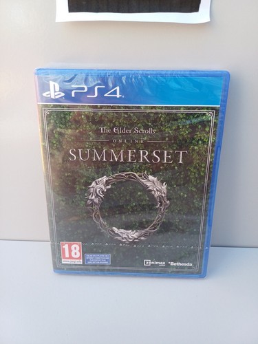 The Elder Scrolls Online: Summerset (PS4) PEGI 18+ Adventure: Role Play New Seal