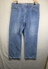VTG Levi's 505 Jeans Mens 42x30 Regular Fit Straight Leg Blue Denim Y2K USA Made