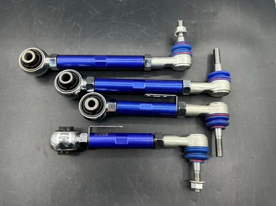 12 Pcs Set of Steel Adjustable F&R Control Arms For Toyota Crown Lexus GS/IS300 Foto 3 de 4