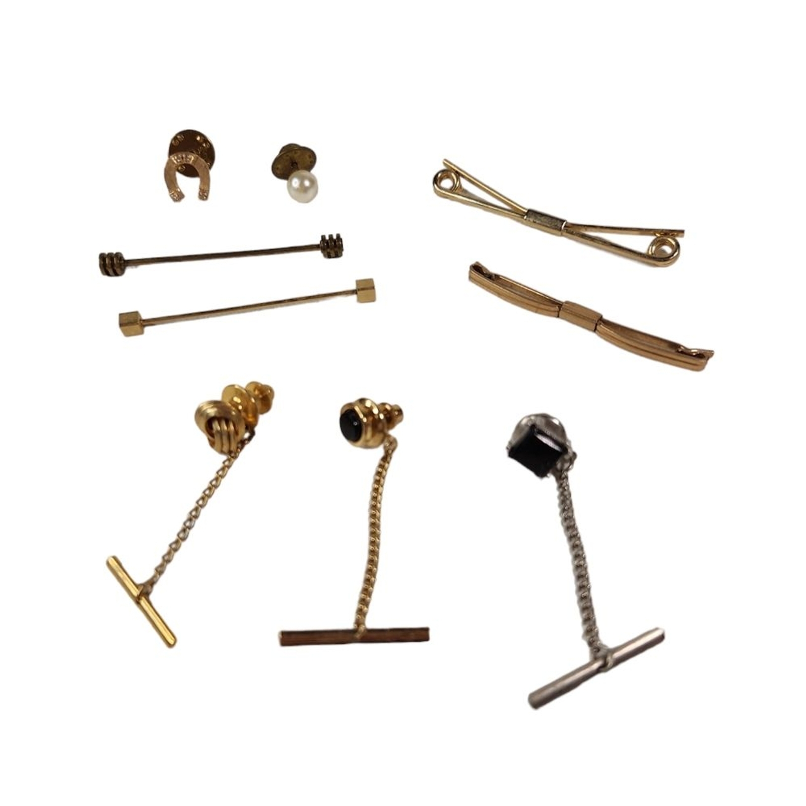 EUC 9 Vintage Tie Accessories RETRO VINTAGE MEN's JEWELRY