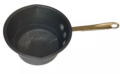 Commercial Aluminum Cookware Pot Saucepan Toledo OH HC 1700, 1 Qt - no lid