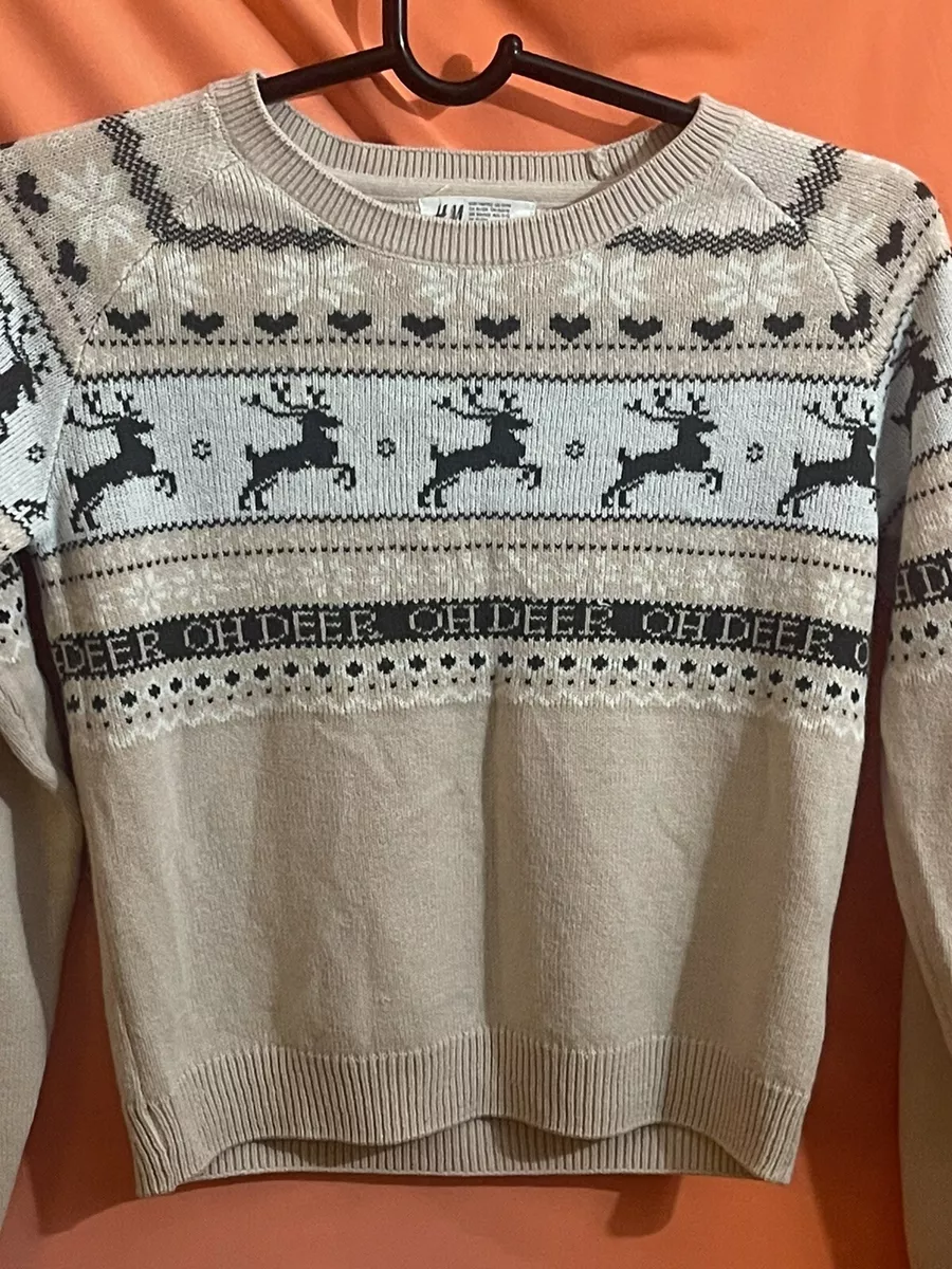 Oh deer sweater best sale h&m