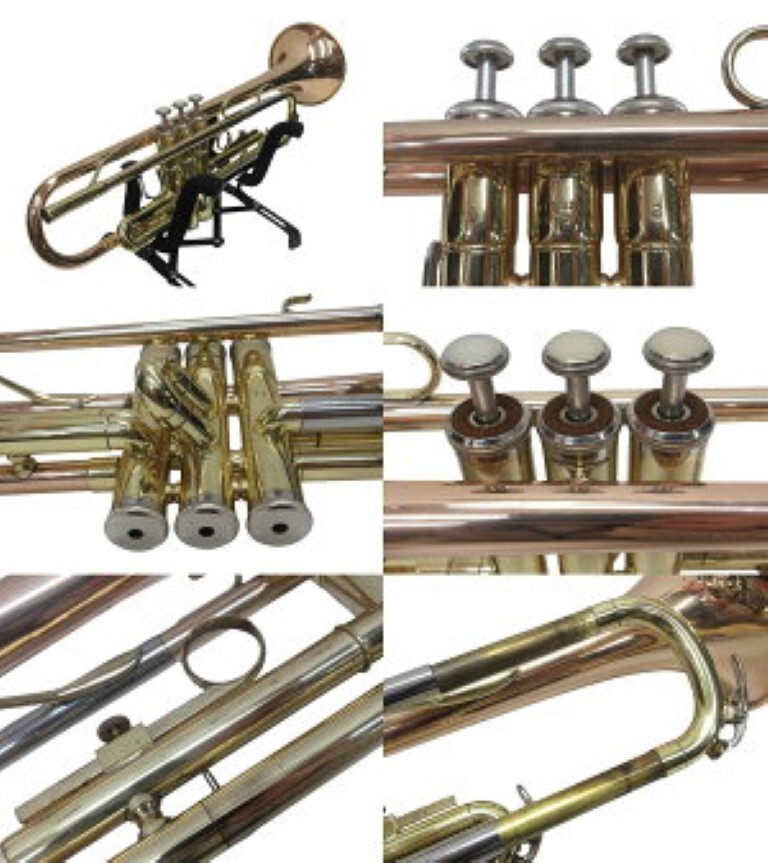 (美品)YAMAHA トランペット YTR3320 vintage! YAMAHA YTR-3320 Trumpet Red Brass Bell 1980s Vintage w/ Case