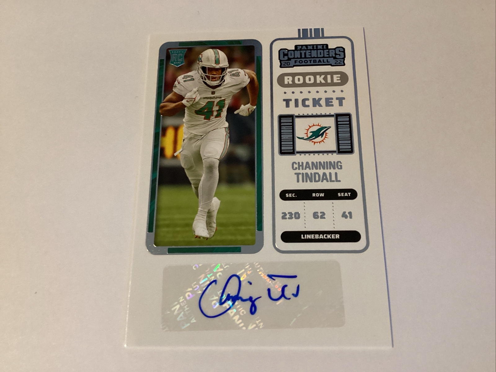Channing Tindall card image
