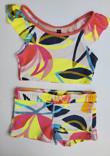 Tea Collection Girls Two Piece Swimsuit Floral Size 6 31144B 