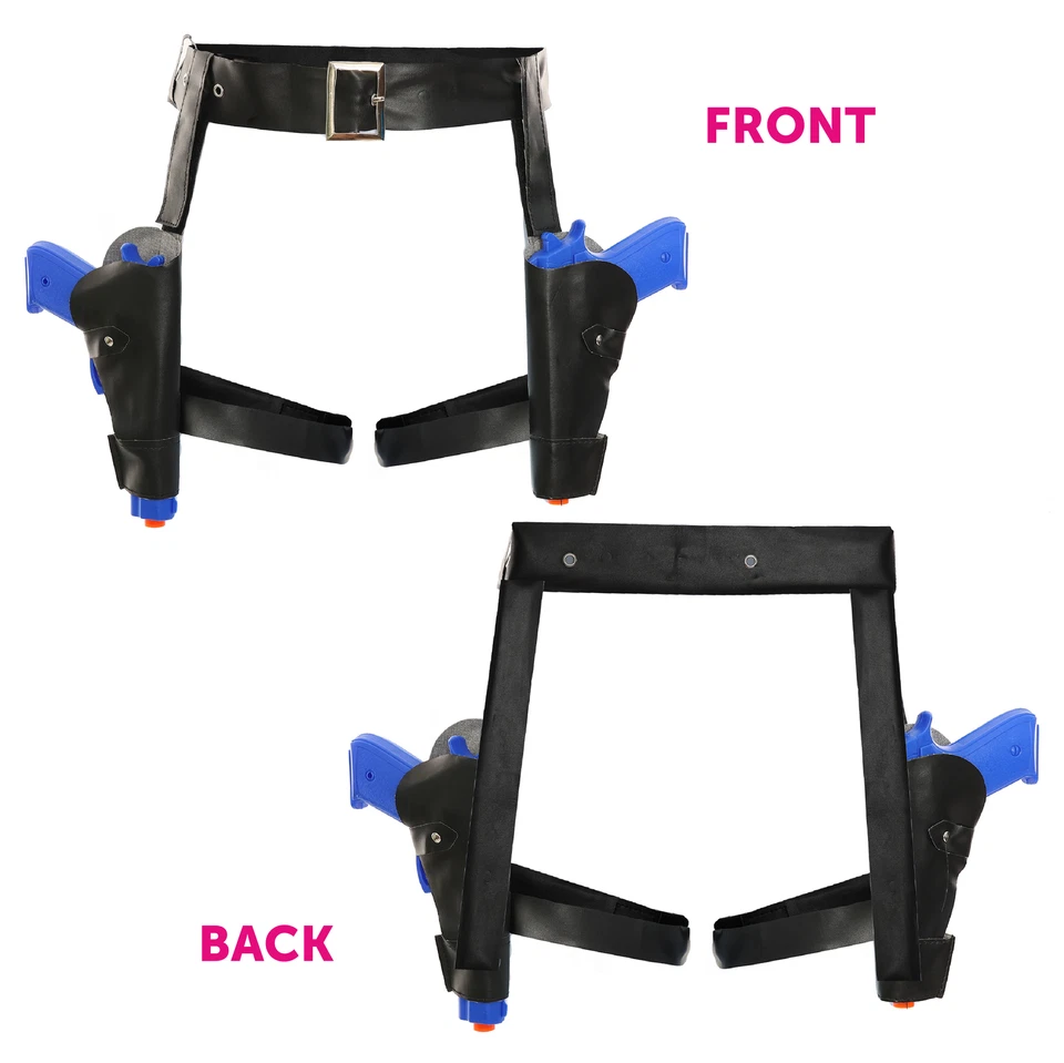 TOMB EXPLORER LARA FANCY DRESS ACCESSORIES CHOOSE GUNS HOLSTER  GLOVES GLASSES - Image 4 of 4