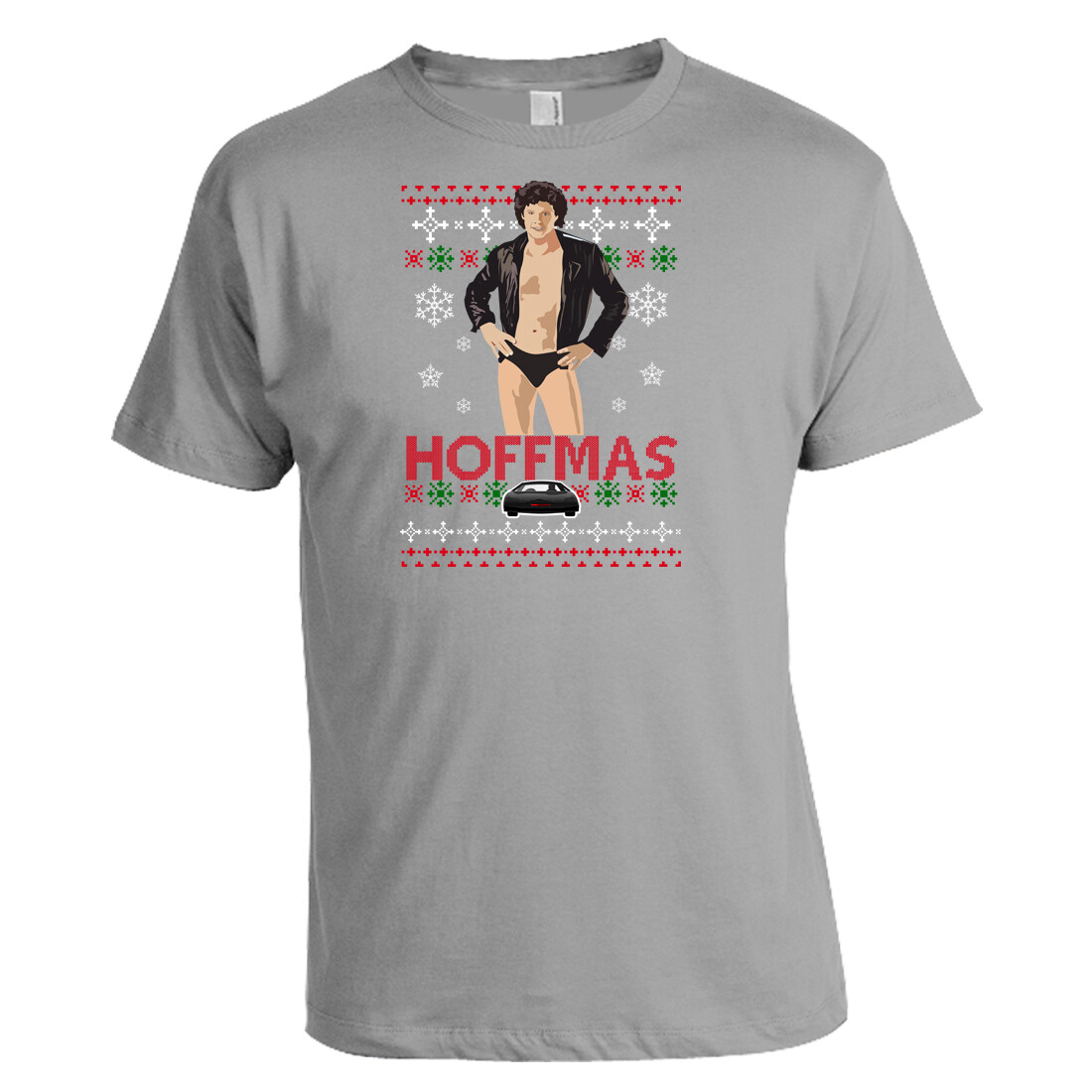 Knight Rider David Hasselhoff Pullover Weihnachten Christmas