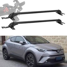 Pair Luggage Carrier W Lock Top Roof Rack Cross Bar For C-hr Chr Sport