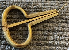 Gold Tone Jew's Jaw Juice Mouth Ozark Harp England Musical Instrument Vintage