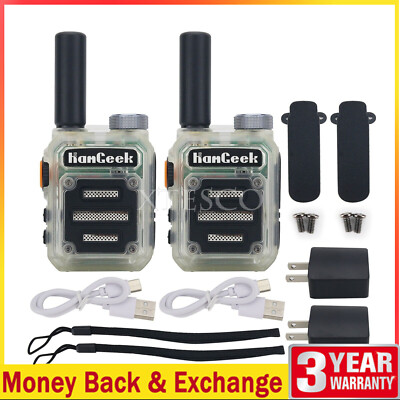 HamGeek G63 Automatic Frequency Alignment Walkie Talkie 8W High Power 6000mAh