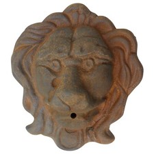 Testa di leone decorazione ferro fontana a muro gargoyle figura d