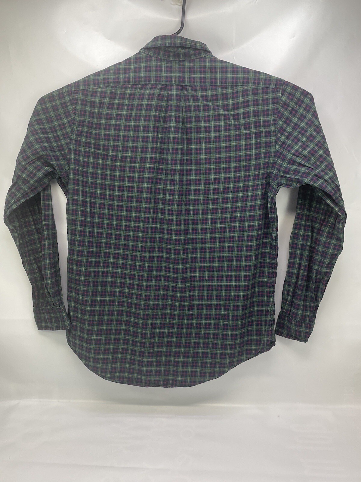 POLO RALPH LAUREN Long Sleeve Button Up Shirt Plaid Large RN 41381 eBay