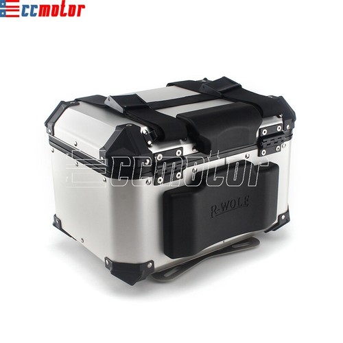 3Pcs Motorcycle Trunk Top & Side Cases Luggage Storage Tour Tail Box 42L/36L/36L - Picture 9 of 12