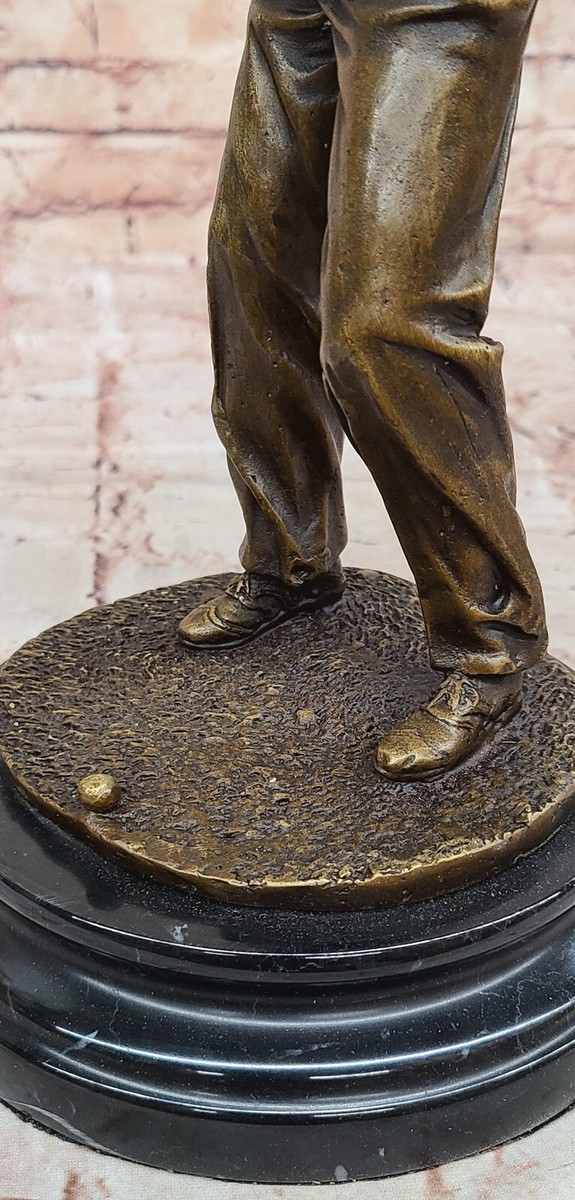 Bobby Jones Golfer Masters Grand Slam Champion Golf Art Bronze