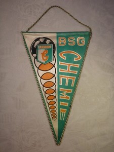 Old Pennant GDR Football BSG Chemie Leipzig