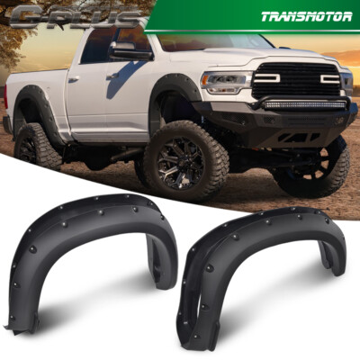 Fit For Chevy silverado 1500 19-22 4Pc Fender Flares Pocket Rivet Style Flexible
