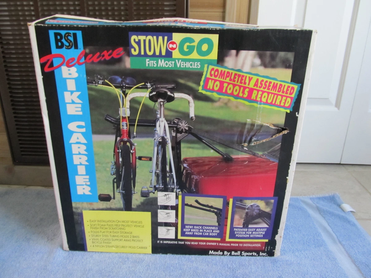 BSI BELL sports TRIPLE rack bicycle rack 00158 1996 VTG New In Box