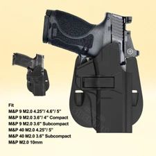 M&P40 Pro Holster For Smith & Wesson S&W M&P9 M2.0 MP10 M2.0 Compact PRO Series