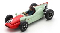 Spark 1/43 F1 Cooper T51 Bruce Halford 1960 French Gp Diecast Static Model