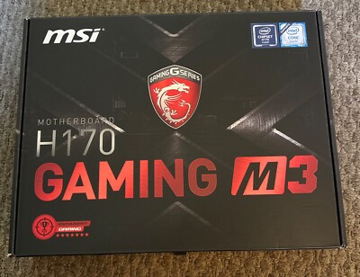 MSI H170 Gaming M3 Motherboard 