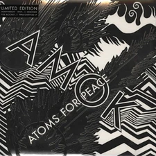 ATOMS FOR PEACE RADIOHEAD AMOK 2x LP VINYL LTD DELUXE FOIL COVER INSERT 2013 New
