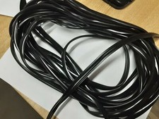 Caravan/Motorhome Awning Rail 12mm Insert/Trim (BLACK)per metre Infill Strip