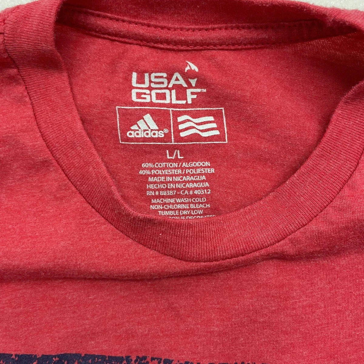 Adidas usa golf t cheap shirt
