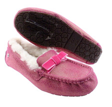 NEW - UGG Girls / Big Kids ANNMARIE 1003086K Fuschia Pink Glitter SHOES - 5 / 35