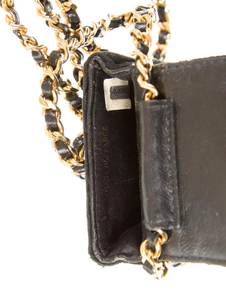 CHANEL Classic Flap Micro Shoulder Bag Pochette 1818262 CHANEL Classic Flap Micro Shoulder Bag Pochette 1818262