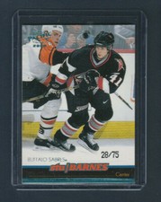 1999-00 Pacific # 33 Stu Barnes ICE BLUE /75 