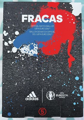ADIDAS UEFA EURO 2016 FRACAS FIFA PRO OFFICIAL MATCH BALL ADIDAS UEFA EURO 2016 FRACAS FIFA PRO OFFICIAL MATCH BALL