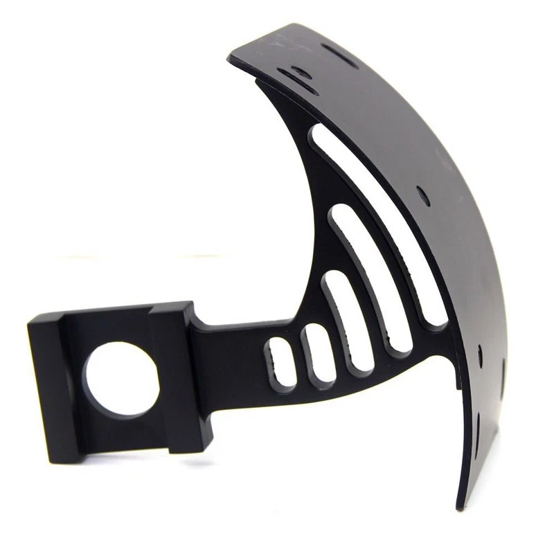 Soporte de etiqueta de licencia lateral trasero negro para Suzuki GSXR600/750/1000/1300 TL1000R Foto 4 de 4