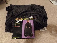 Black Cape, Halloween Costume, Totally Ghoul, One-Size Fits Most, New w/Tags