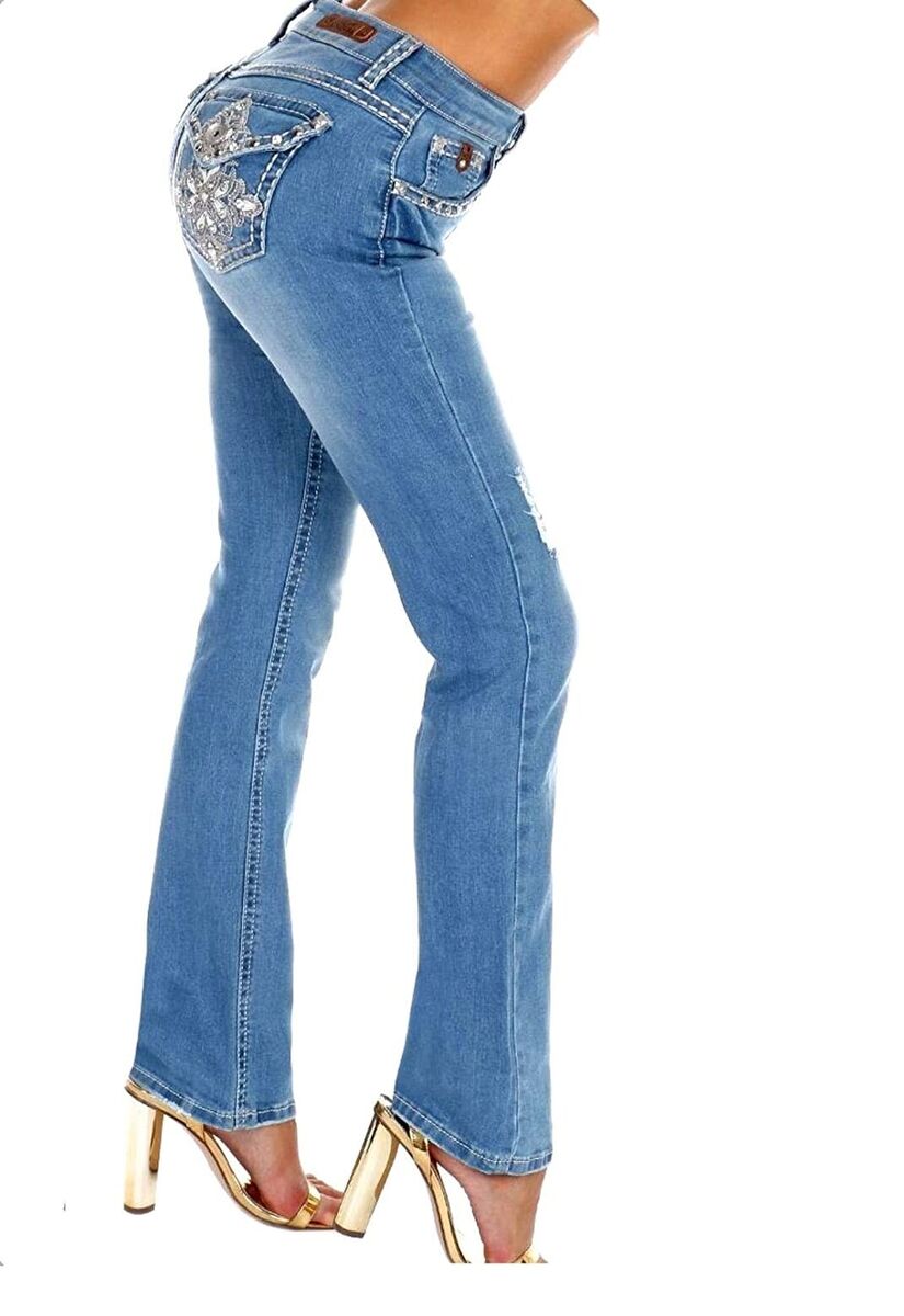 Sexy Couture jack David Womens Denim Stretch Bootcut Sexy Couture jack David Womens Denim Stretch Bootcut