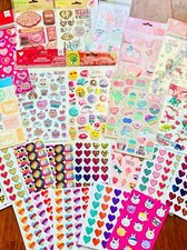 GIGANTIC Sticker Lot 4 Planner Craft Scrapbook Decorating Themes 5009 Pcs.