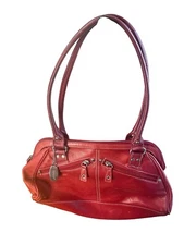 Tignanello red leather purse Handbag