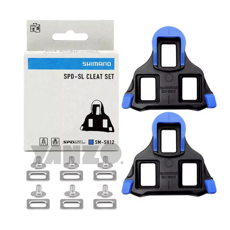 SHIMANO CLEATS SM-SH10 SM-SH11 SM-SH12 红色黄色蓝色 SPD-SL 踏板鞋 自行车 — 第 4/4 张图片