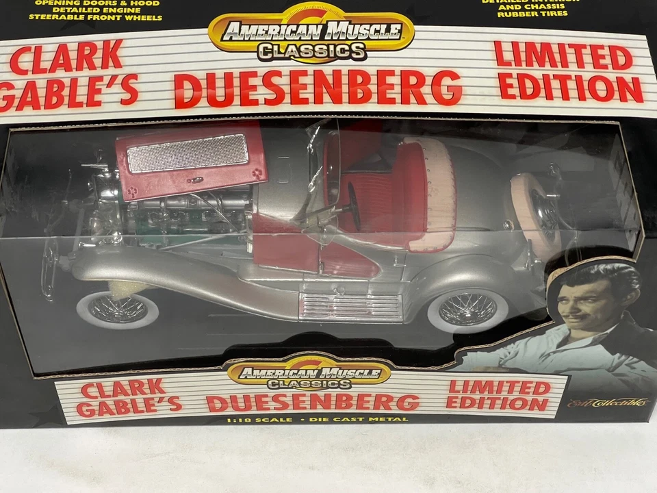 1/18 ERTL American Muscle Classic Duisenberg of Clark Gable from 1935 JD370 - Image 2 of 4