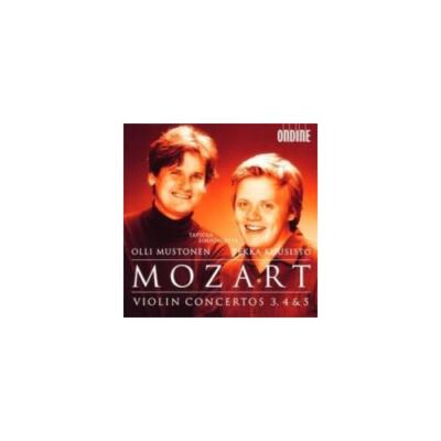 MOZART/KUUSISTO/MUSTONEN/TAPIOLA SINFONIETTA: VIOLIN CONCERTOS 3 4 & 5 - CD