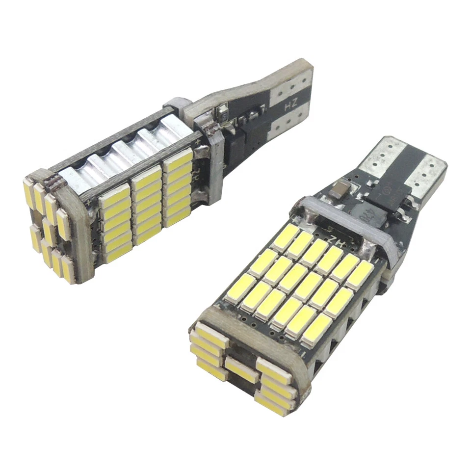 4 bombillas LED de reversa de respaldo blancas brillantes para Jeep Grand Cherokee 2011-2021 Foto 3 de 4