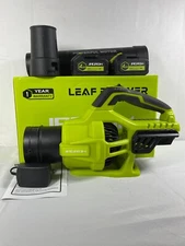 Jagrom GY21850 Green 20V Max Li-Ion Handheld Cordless Leaf Blower