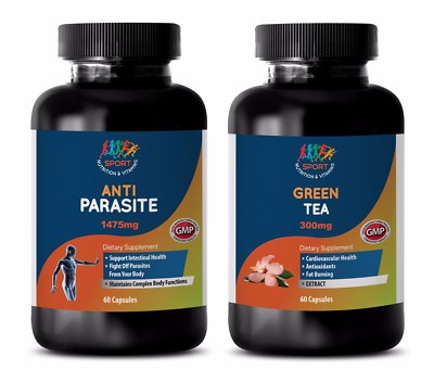 immune system booster - ANTIPARASITE - GREENTEA COMBO 2B - papaya leaf extract c