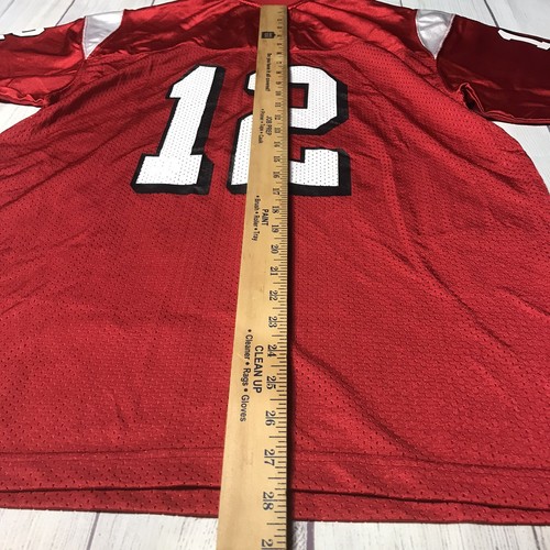 VTG Adidas Louisville #12 Big East Red nylon jersey Youth XL 18-20 Very Nice - Picture 9 of 9