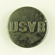 1920s-30s U.S. Veterans' Bureau Uniform Button Original 2 G9T