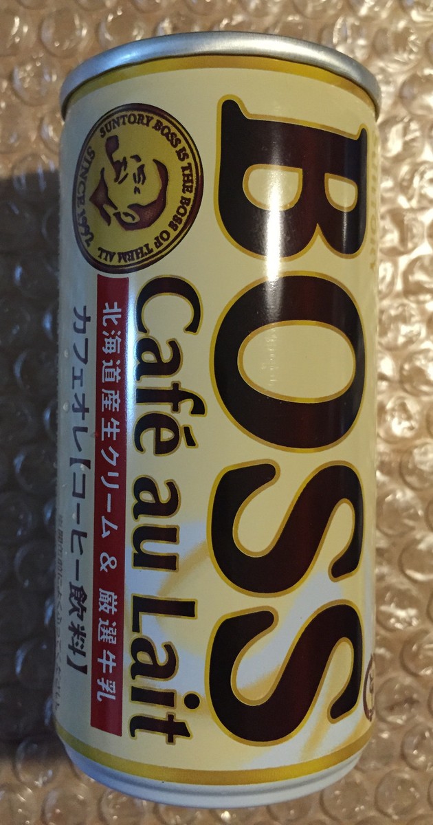 Suntory, BOSS, Sellection, Japanese Canned Coffee, updated 1