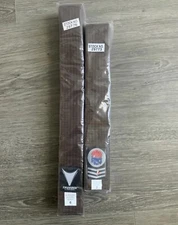 Taekwondo Karate MMA Belt Martial Arts Uniform Ranking BROWN Belts Kids Adult