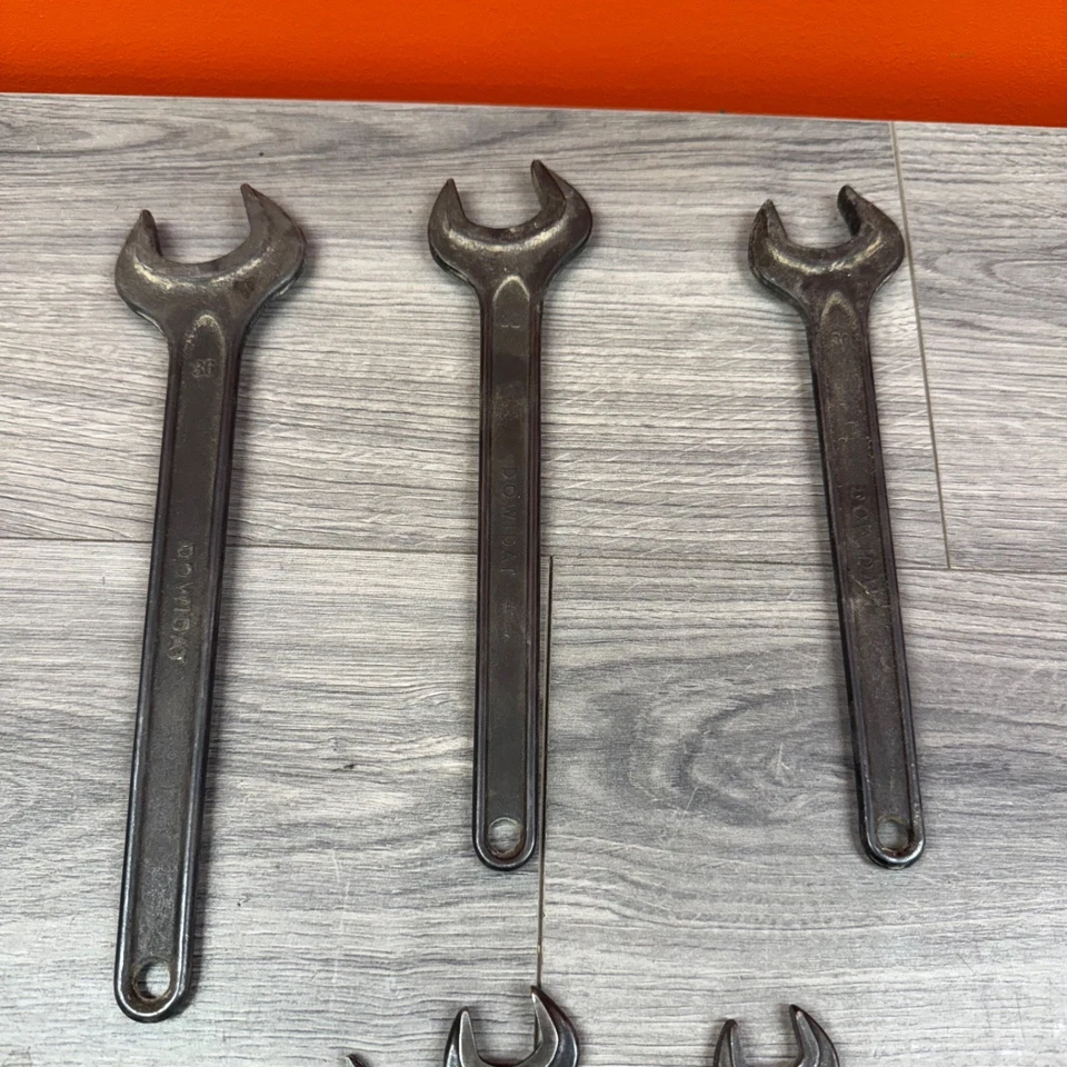 Juego de llaves Dowidat vintage - Maquinista - Din 984 - 36, 32, 30, 22, 19, 17, 14 Foto 2 de 4